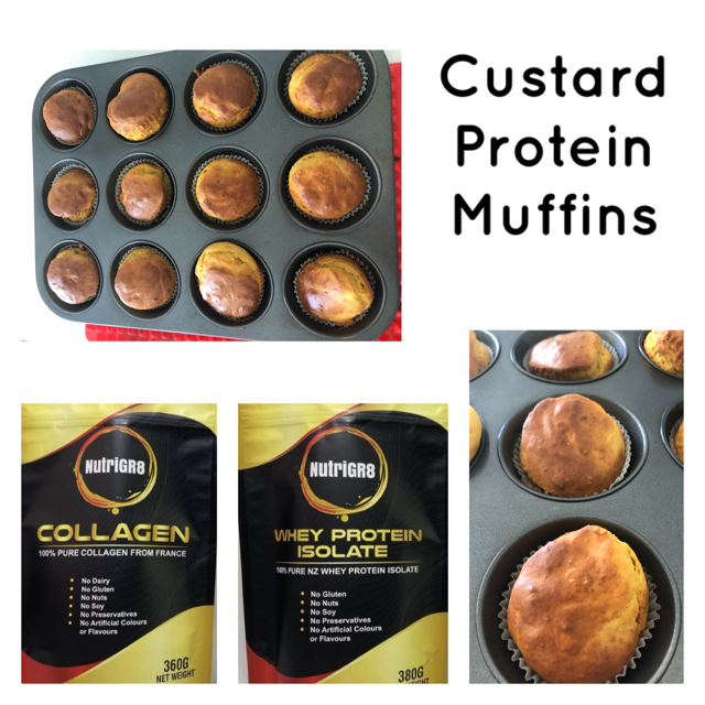 Custard Protein Muffins