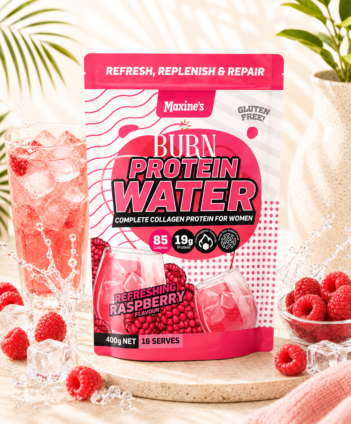 Burn Collagen Protein Water