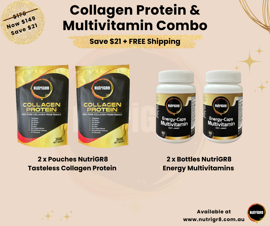 Collagen Protein & Multivitamin Combo