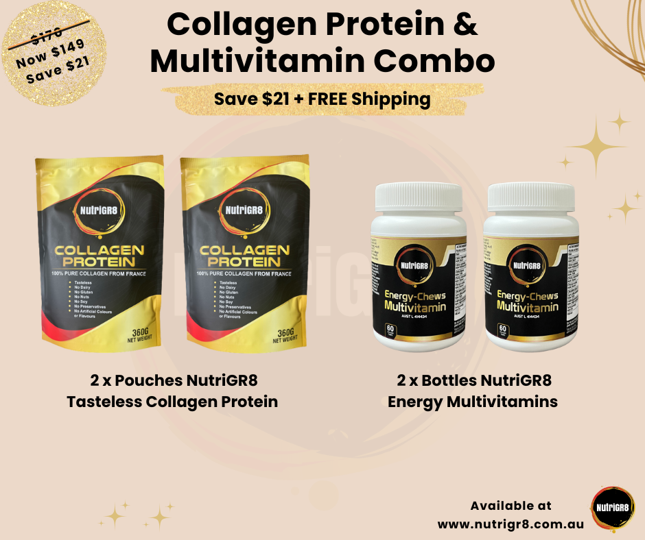 Collagen Protein & Multivitamin Combo