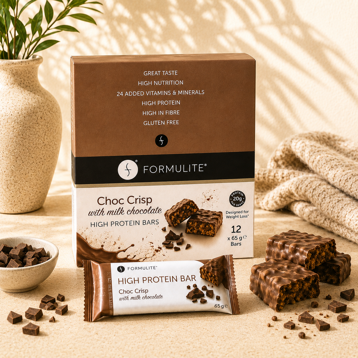 Formulite Meal Replacement Bars - Boxes of 12