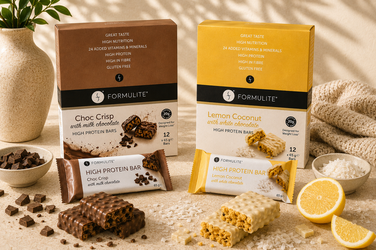 Formulite Meal Replacement Bars - Boxes of 12