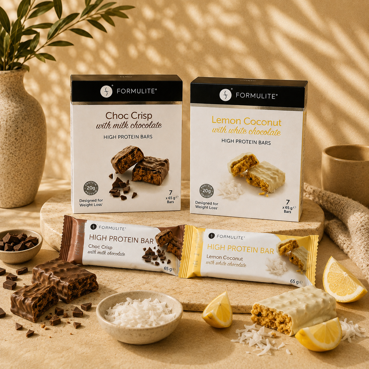 Formulite Meal Replacement Bars - Boxes of 12