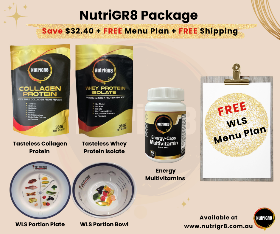 NutriGR8 Protein & Multivitamin Package