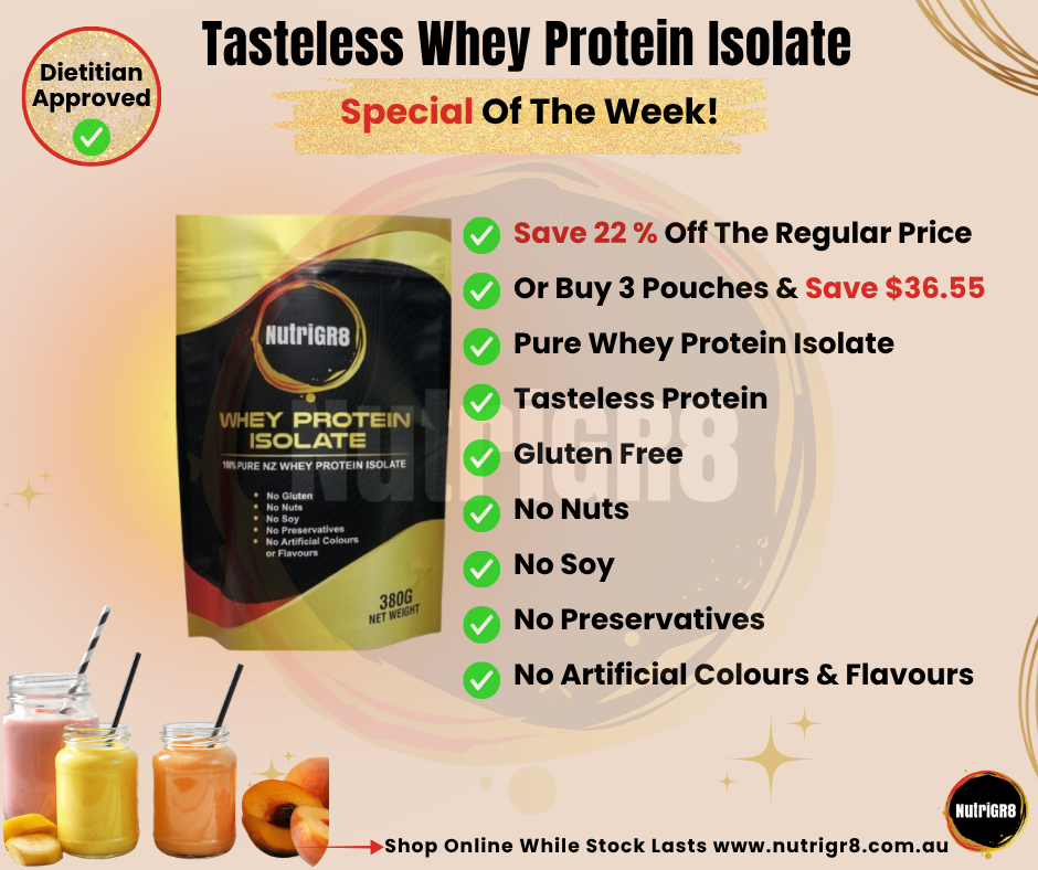 Whey Protein Isolate - Special Of The Week