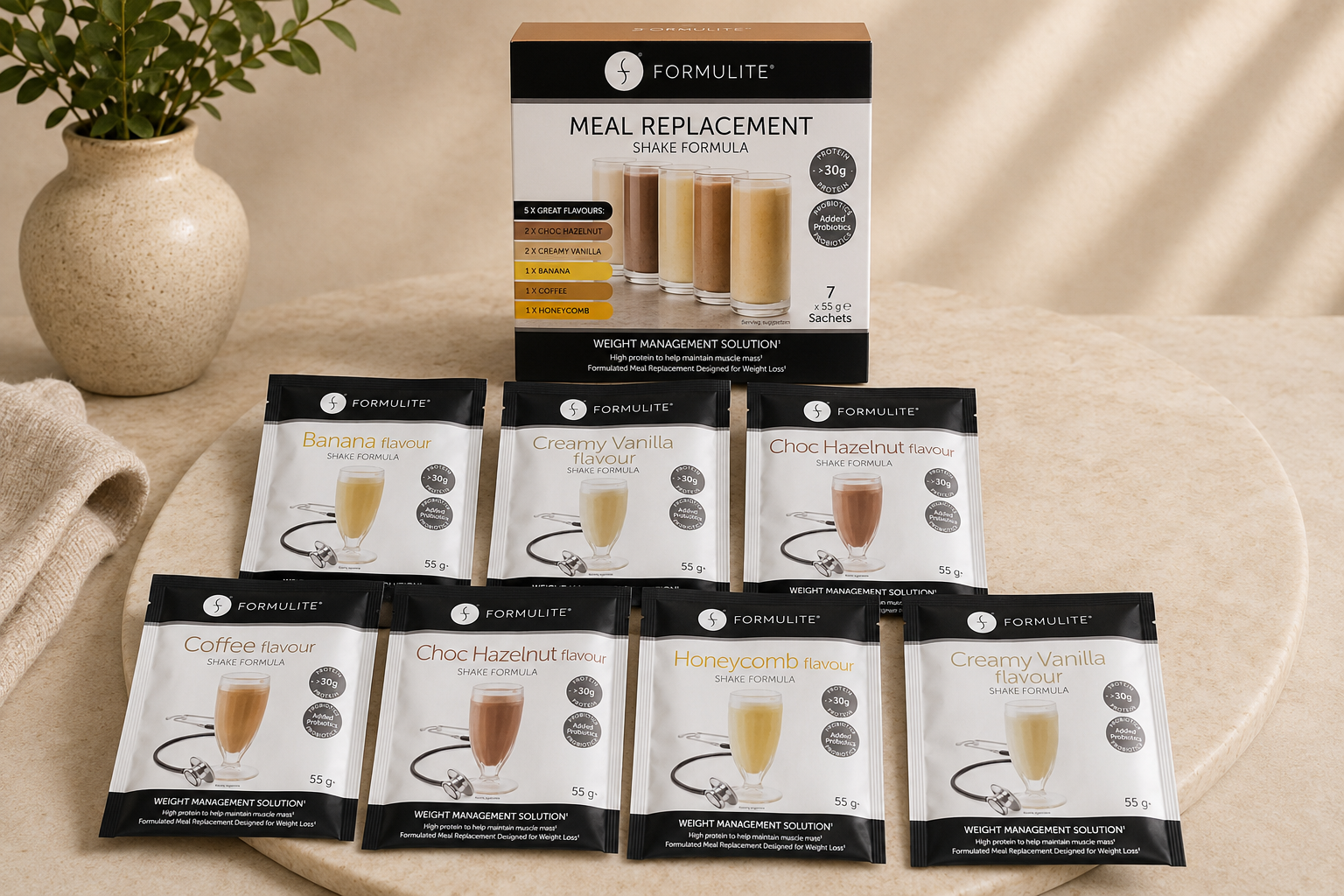 Formulite Meal Replacement Shakes Variety Pack