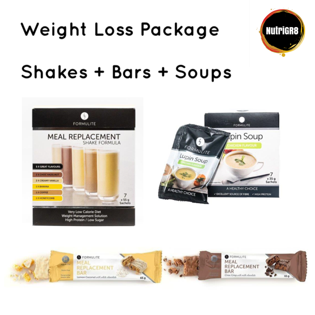 Weight Loss Package - Shakes, Bars & Soups