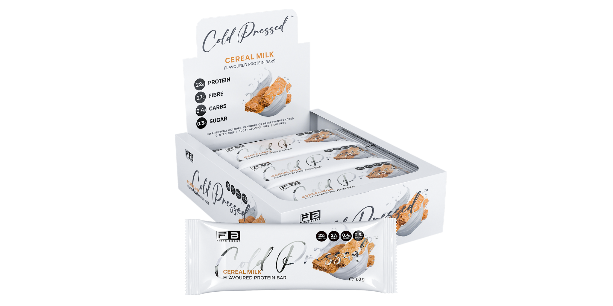 Cold Pressed Fibre Boost Bars