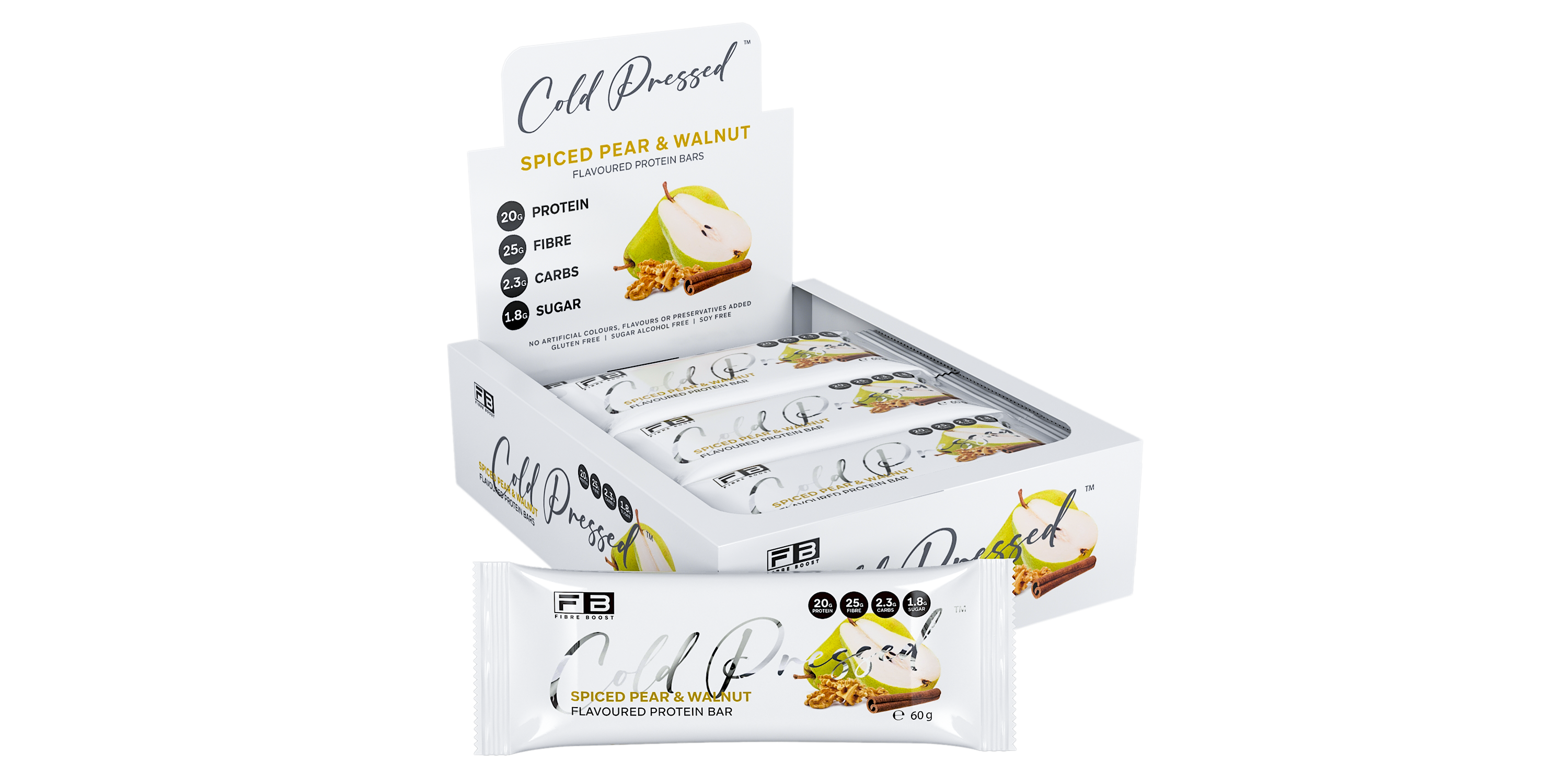 Fibre Boost Cold Pressed Bars