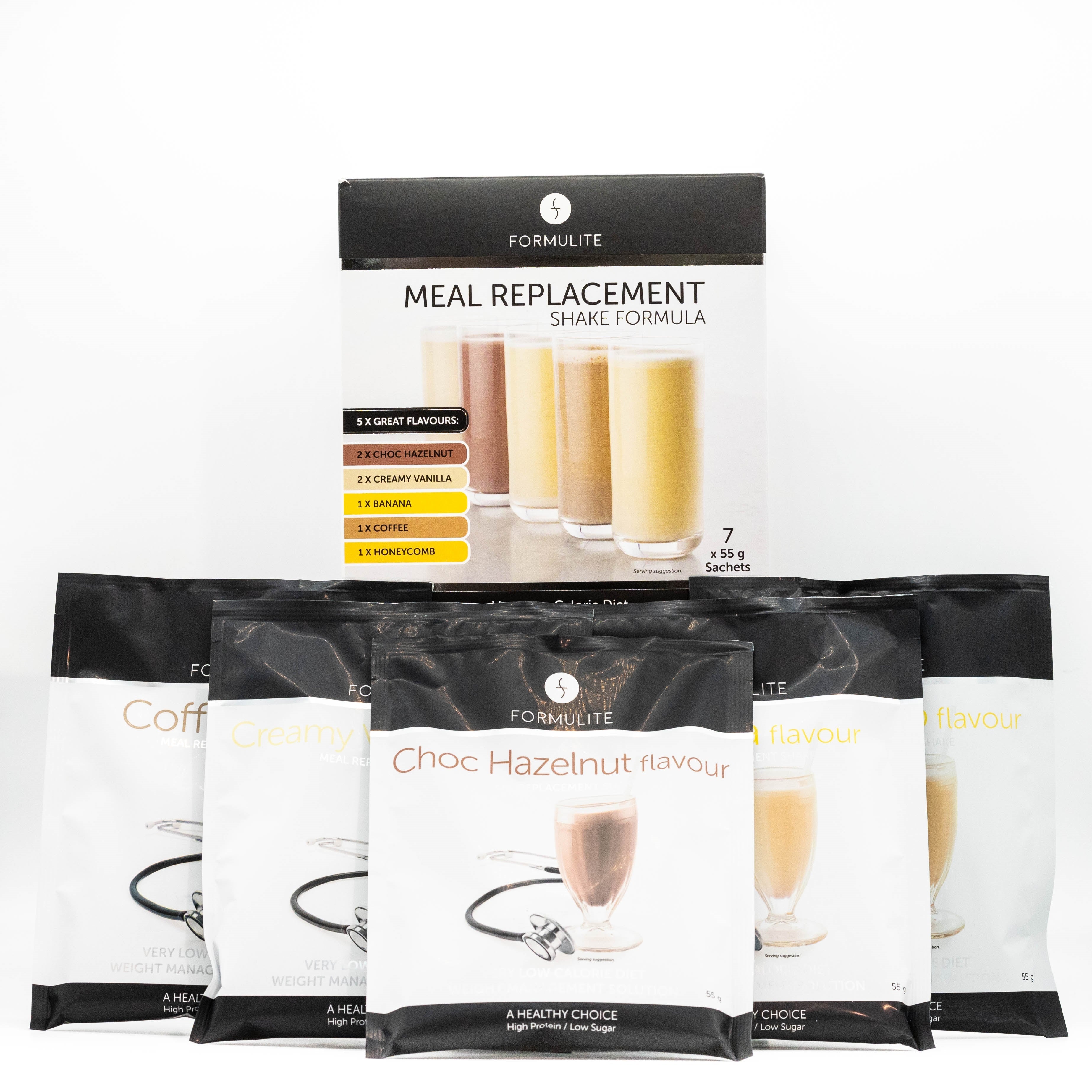 Formulite Meal Replacement Shakes Box Variety Pack