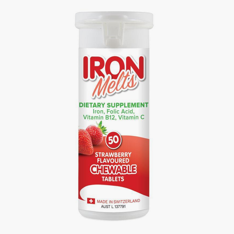 Iron Melts Energy Supplements